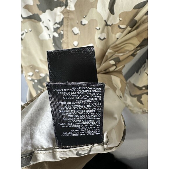 The North Face Jacket Boys M Camo Windwall Flurry Hooded Windbreaker Spellout - Picture 7 of 7